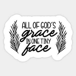 gods grace Sticker